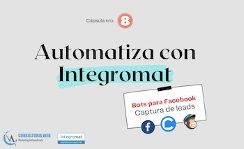 Automatizar Facebook Messenger con Integromat - Automatiza con Make (ex Integromat)