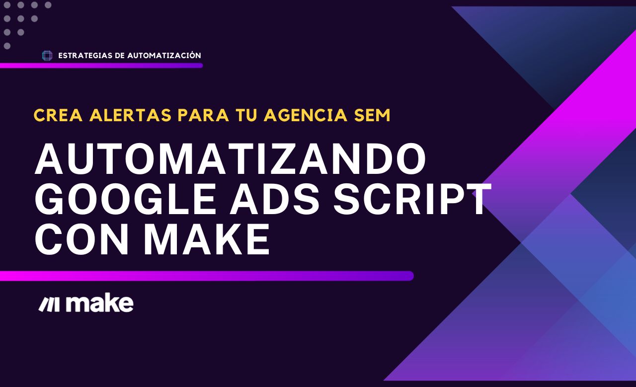 Automatizando Google Ads Script con Make