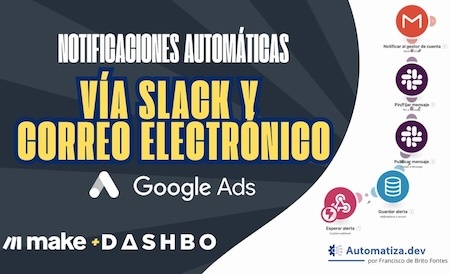 Automatiza Alertas de Google Ads en Slack con Make