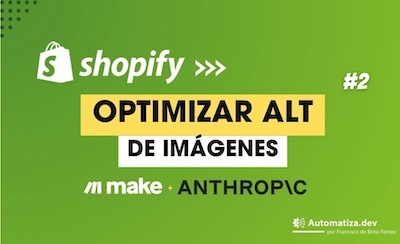 Optimiza Etiquetas ALT en Shopify con IA y Make.com