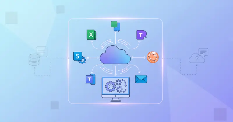 Visual guide to 4. power automate: ¿la mejor opción si tu empresa ya vive en el ecosistema microsoft? for software de automatización