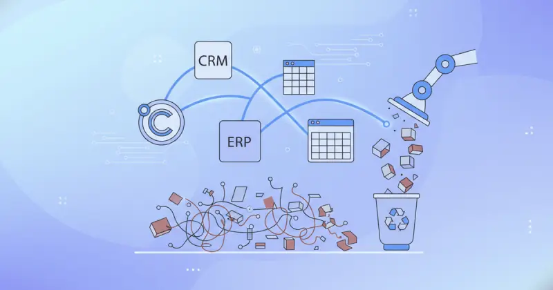 Visual guide to 1. ¿cómo eliminar errores en la entrada y migración de datos entre sistemas? for reducir errores humanos con automatización