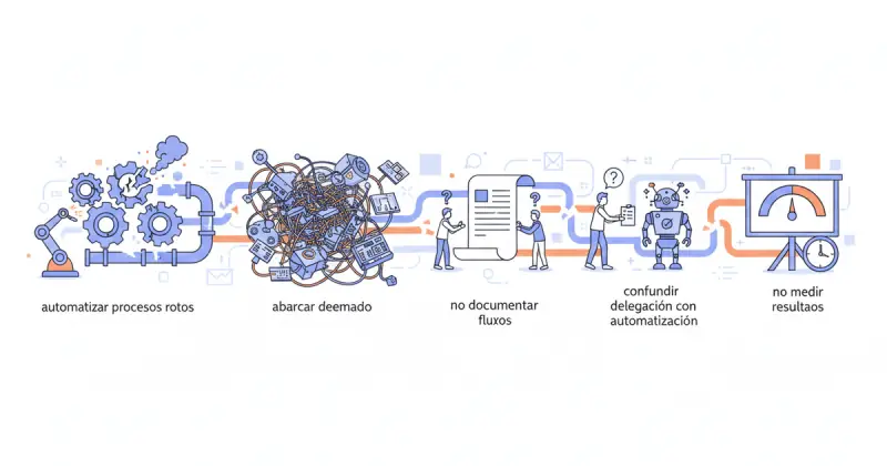 business team frustrated with chaotic workflow while trying to ahorrar tiempo en tareas de empresa