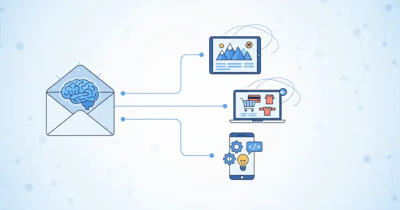 Visual guide to 5. contenido dinámico en newsletters según el historial de cada suscriptor for automatización de marketing personalizada