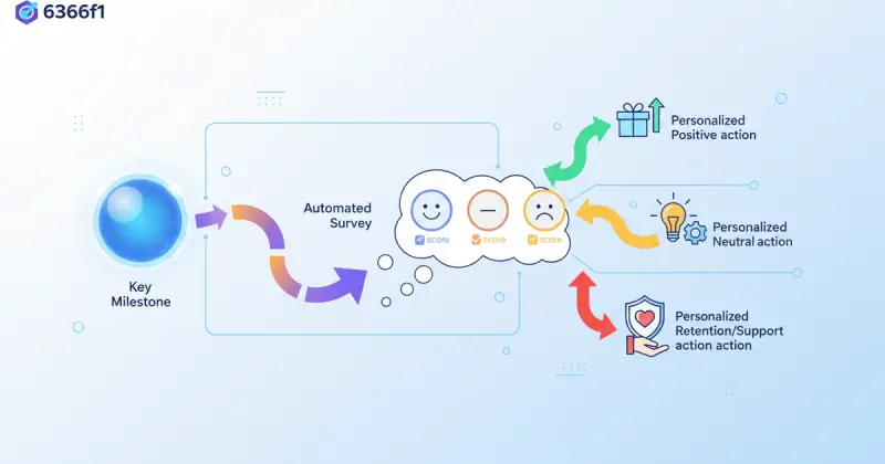 Visual guide to 9. encuestas de satisfacción automatizadas con seguimiento personalizado for automatización de marketing personalizada