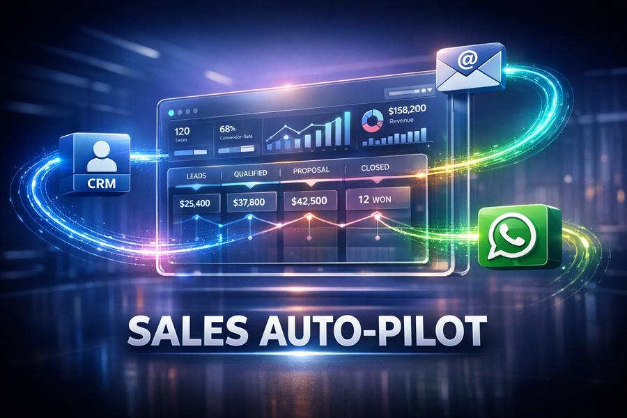 9 Flujos de Automatización de Ventas que Cierran Más Deals