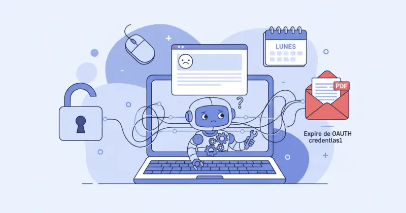 Visual guide to ¿qué hacer cuando falla el envío automático de tu reporte? for automatizar envío de reportes semanales por email
