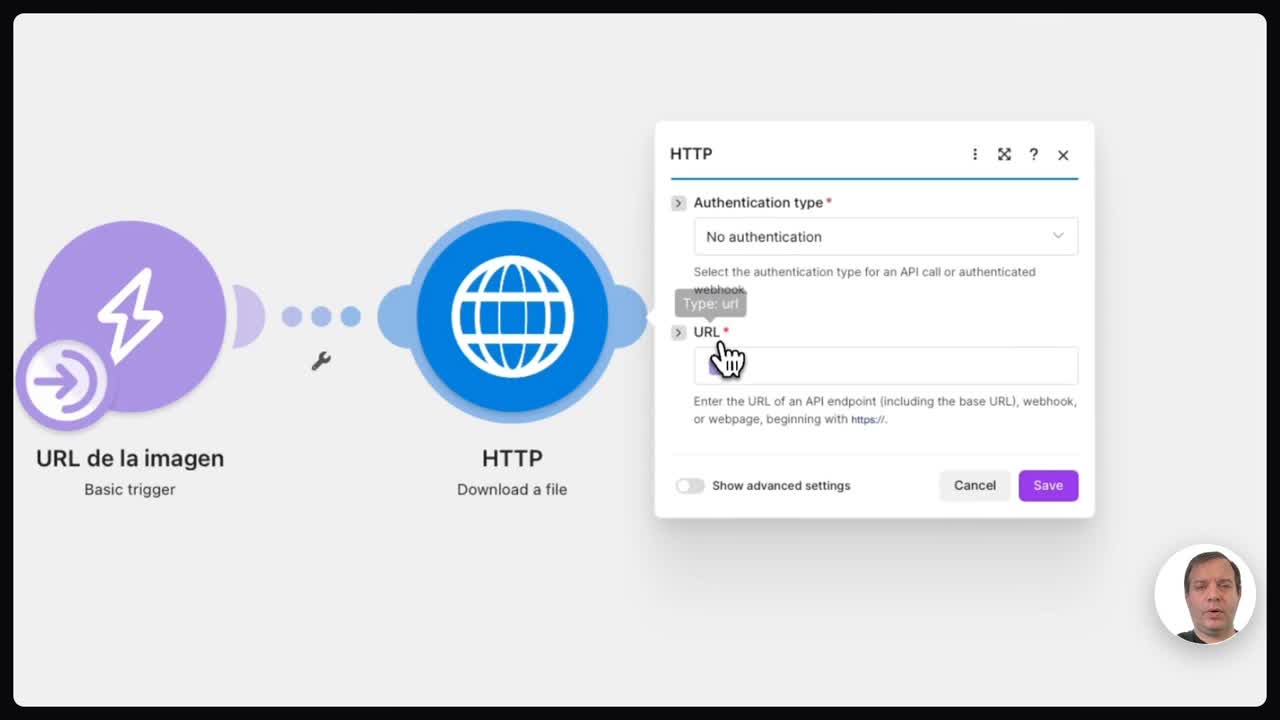 Configurar el módulo HTTP en Make