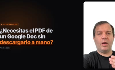 Cómo convertir un documento de Google Docs a PDF automáticamente en Make Convertir Google Doc a PDF con Make: Guía práctica